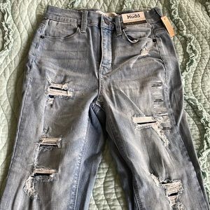 NWT Mudd Juniors size 1 Highrise ankle jegging jeans